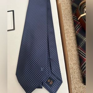 Louis Vuitton tie.